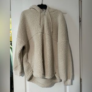 Victoria Secret PINK Sherpa / Sweatshirt, Size: Large, Color: Pink